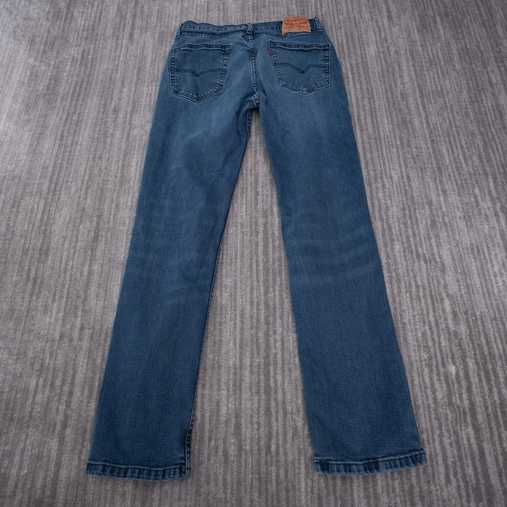 Levis 514 Straight Fit Jeans Mens 31x32 Fit 29x31 Blu Stretch Denim Pants